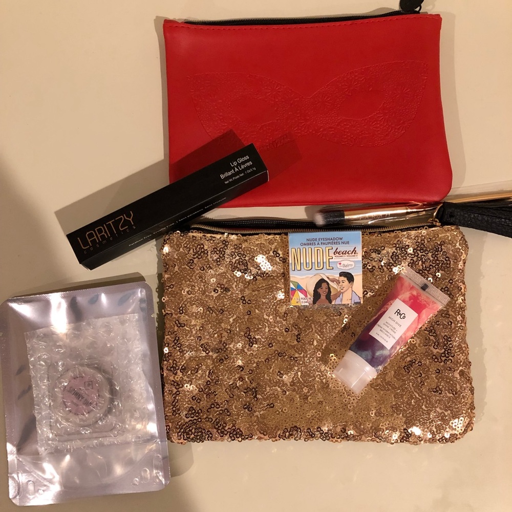 Ipsy bags and samples